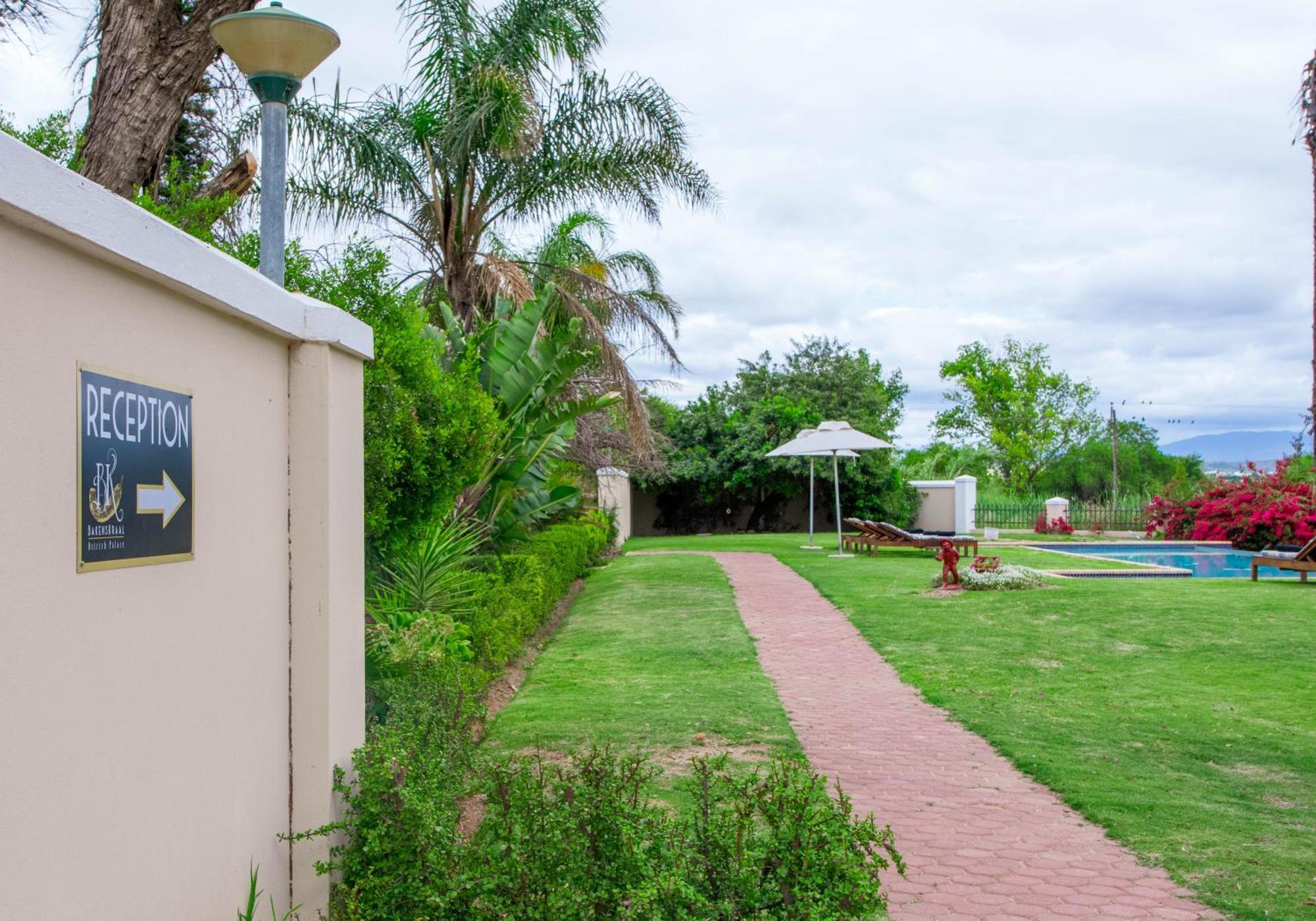 Bakenskraal Ostrich Palace Oudtshoorn Exteriör bild